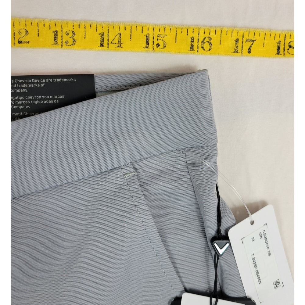 Callaway Mens Pro-Spin 3.0 Golf Shorts Grey Sleet Active Waistband 32 CGBSD018DS - Picture 2 of 7